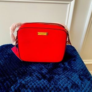 💥KATE SPADE New York NEW w/tags, Hot Chili color, Crossbody purse!
